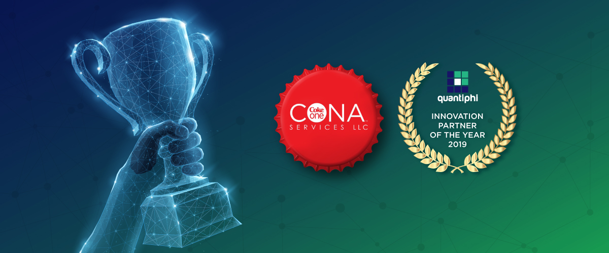 Quantiphi Awarded Coke One North America (CONA) Innovation Partner of the Year 2019